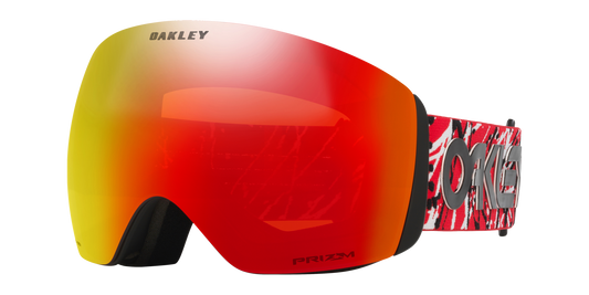 3834:MASCHERA OAKLEY FLIGHT DECK L RED EDDIE