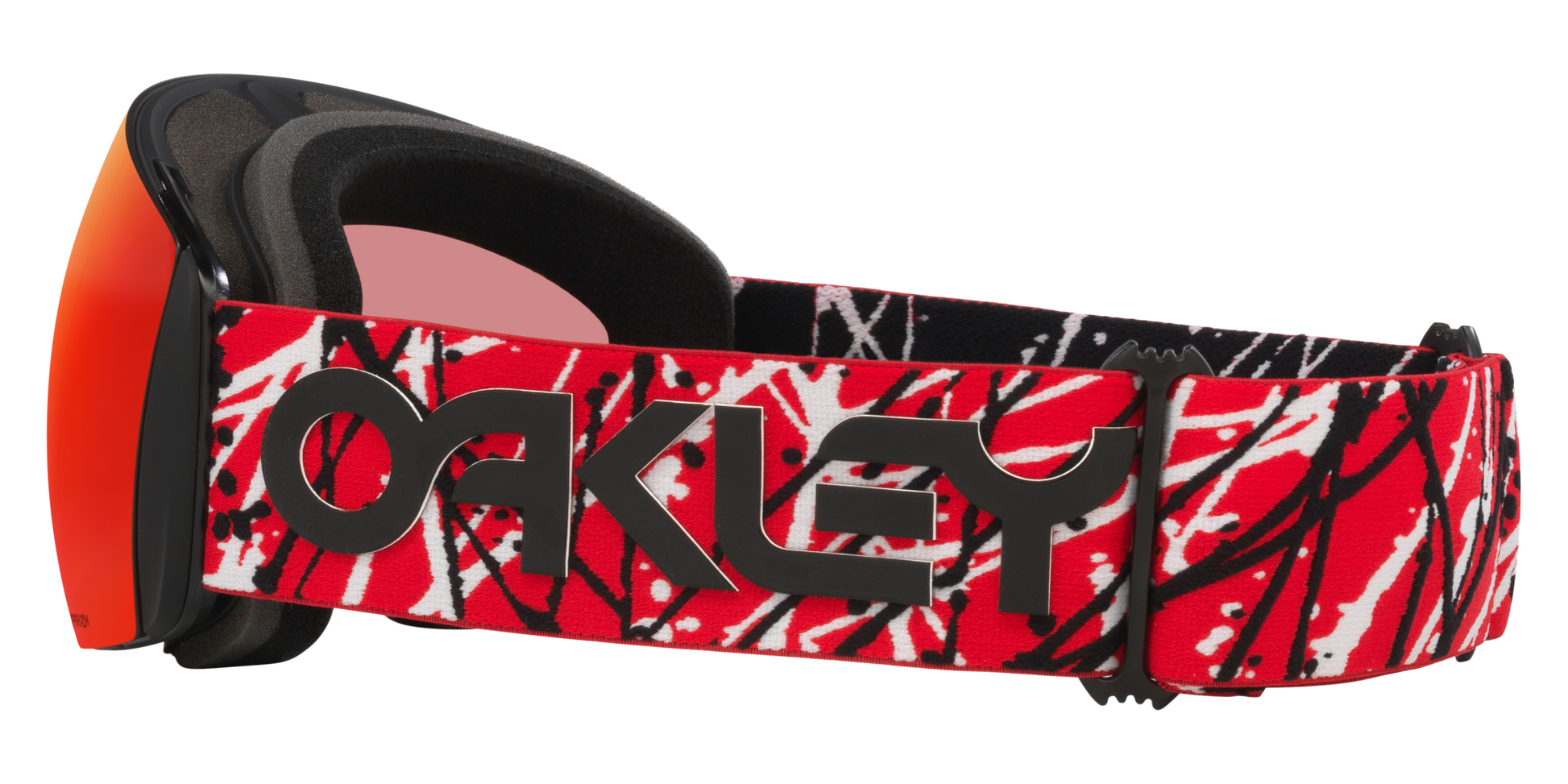 3835:MASCHERA OAKLEY FLIGHT DECK L RED EDDIE