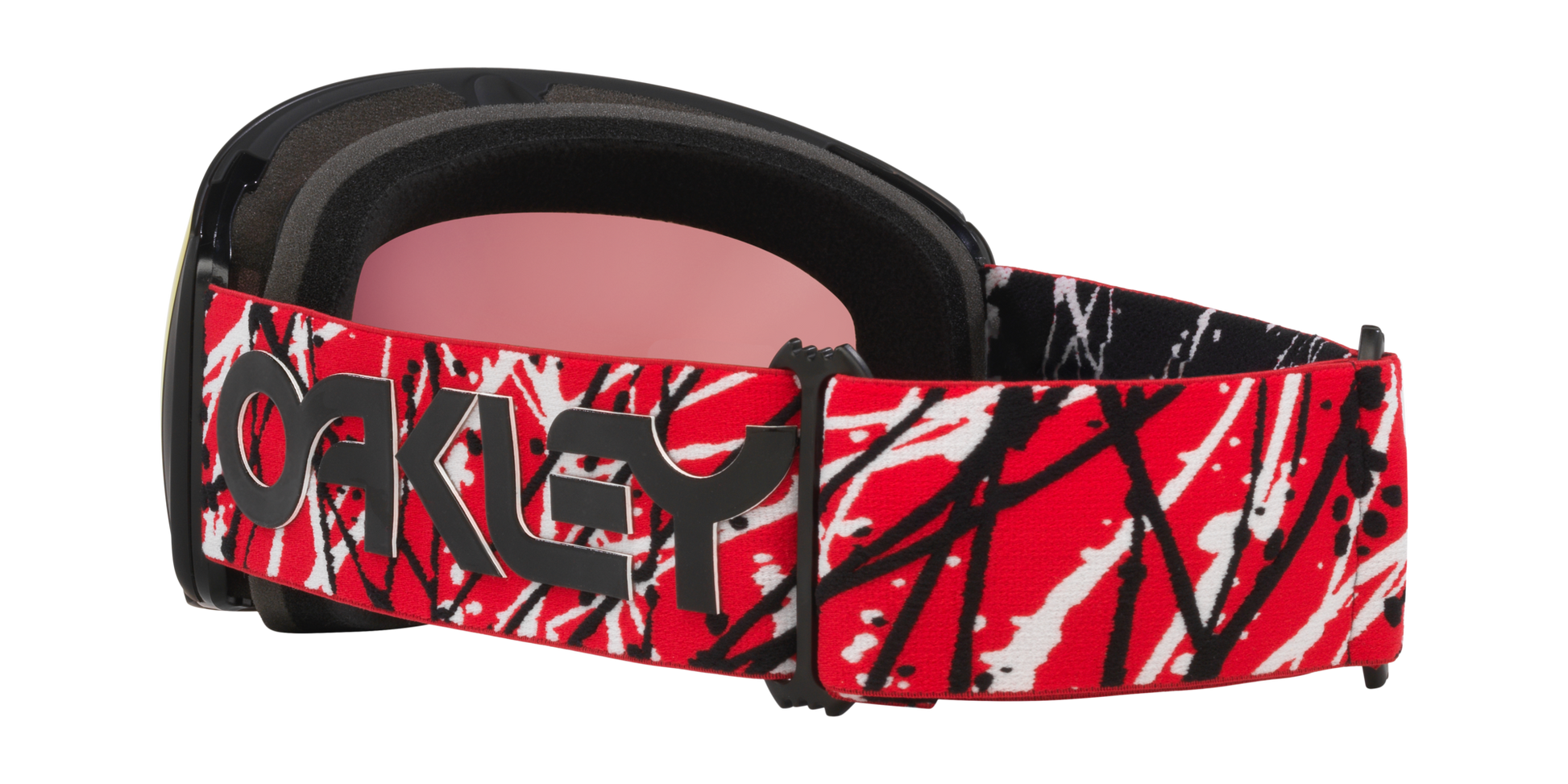 3836:MASCHERA OAKLEY FLIGHT DECK L RED EDDIE