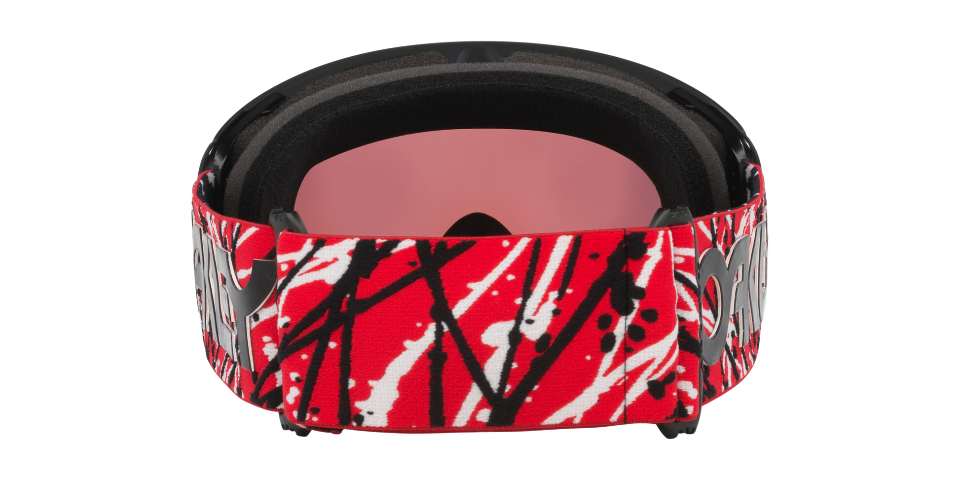 3837:MASCHERA OAKLEY FLIGHT DECK L RED EDDIE