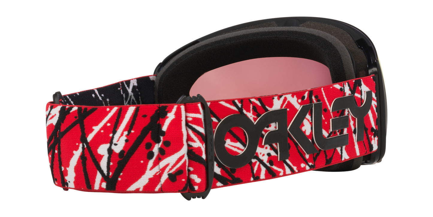 3838:MASCHERA OAKLEY FLIGHT DECK L RED EDDIE