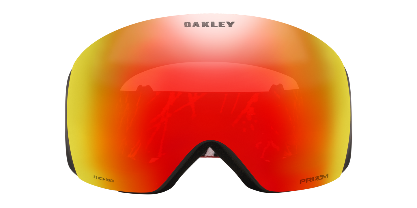 3843:MASCHERA OAKLEY FLIGHT DECK L RED EDDIE