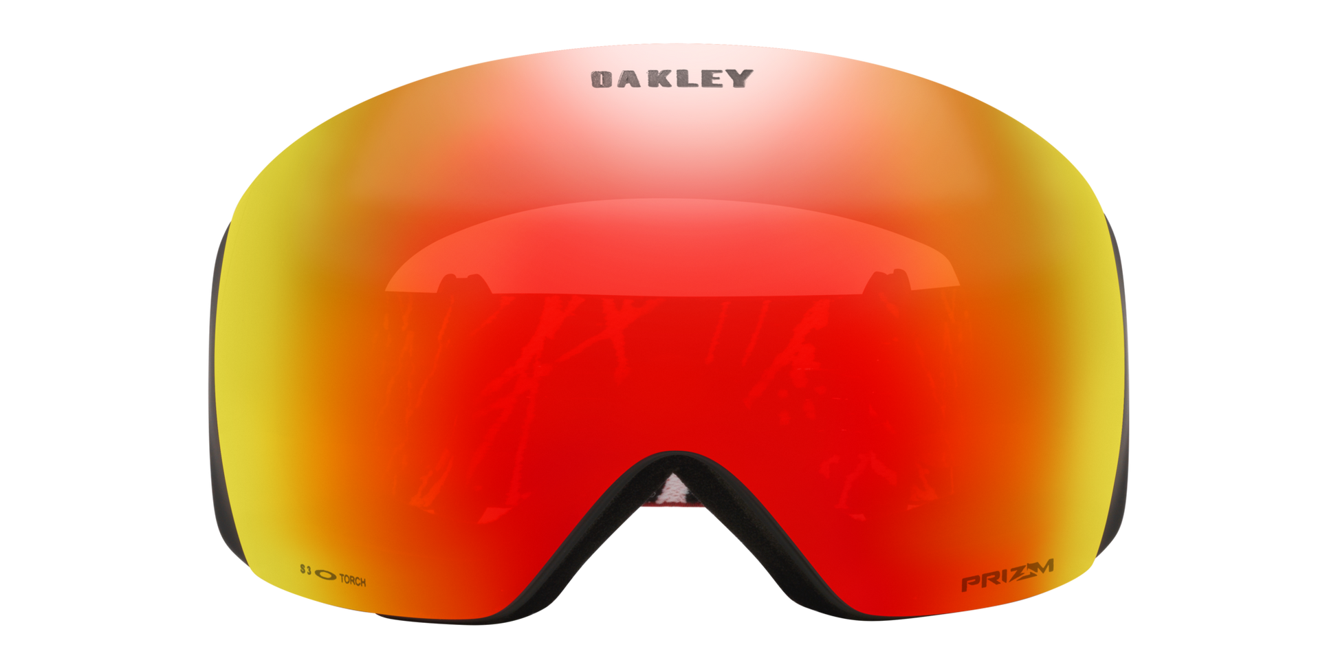 3843:MASCHERA OAKLEY FLIGHT DECK L RED EDDIE