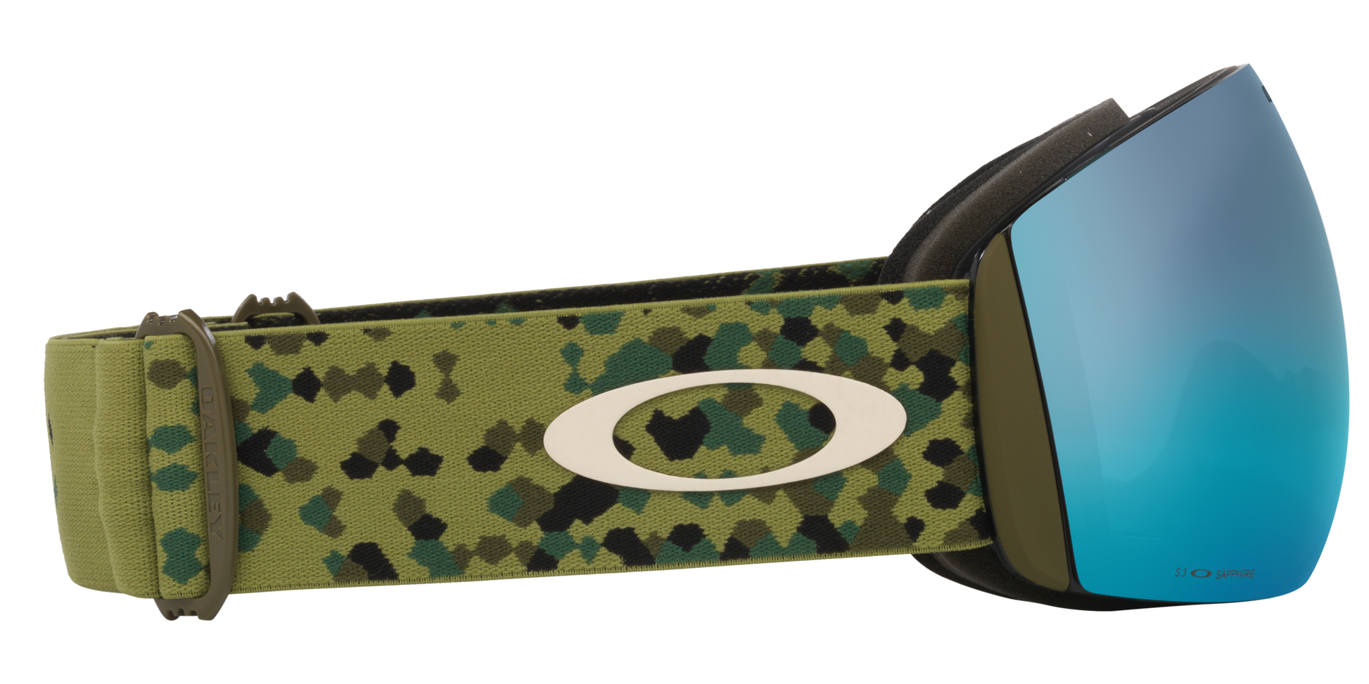 3855:MASCHERA OAKLEY FLIGHT DECK L FERN FURRY