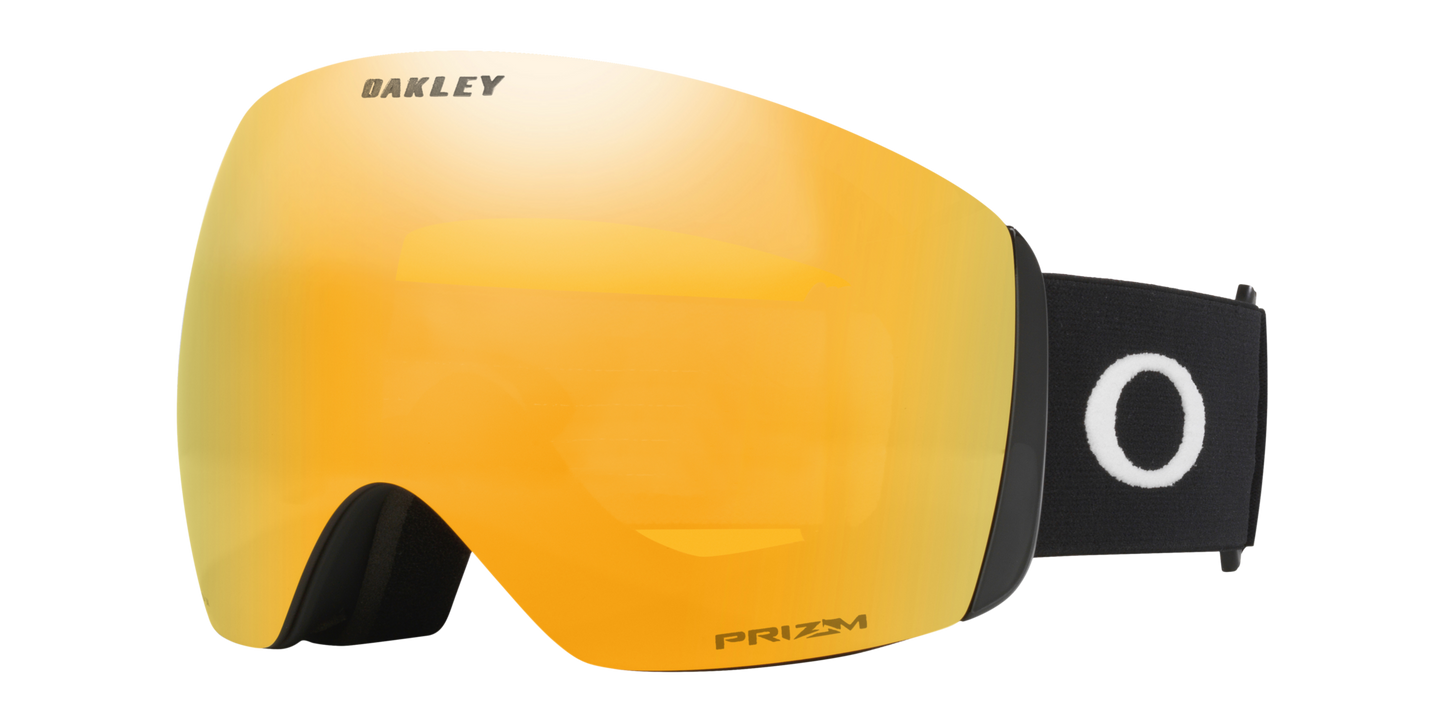 3858:MASCHERA OAKLEY FLIGHT DECK L BLACK GOLD