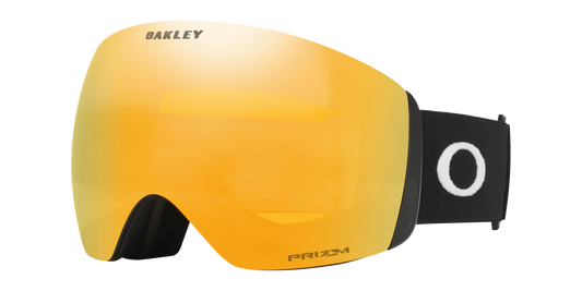3858:MASCHERA OAKLEY FLIGHT DECK L BLACK GOLD