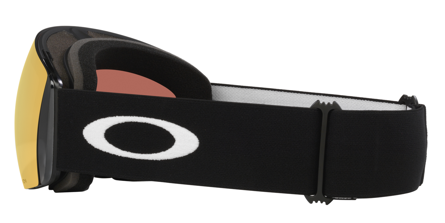 3859:MASCHERA OAKLEY FLIGHT DECK L BLACK GOLD