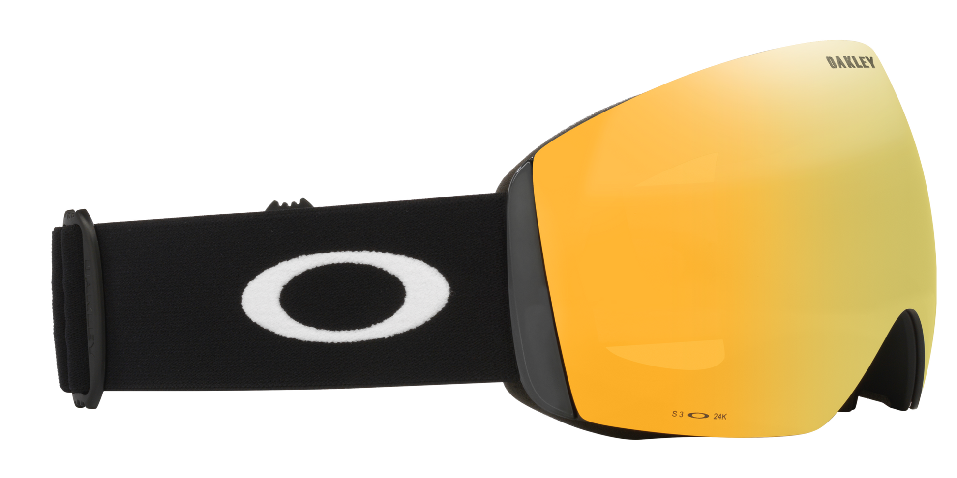 3865:MASCHERA OAKLEY FLIGHT DECK L BLACK GOLD