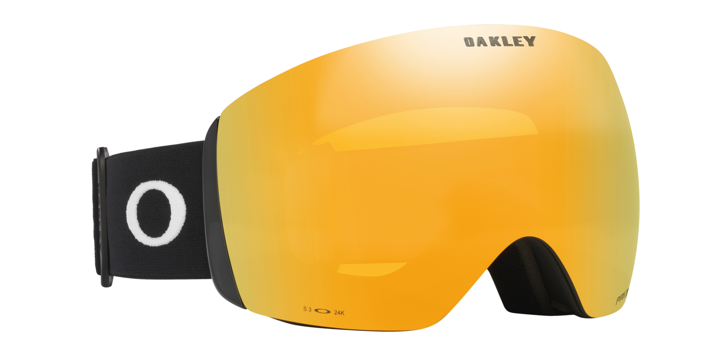 3866:MASCHERA OAKLEY FLIGHT DECK L BLACK GOLD