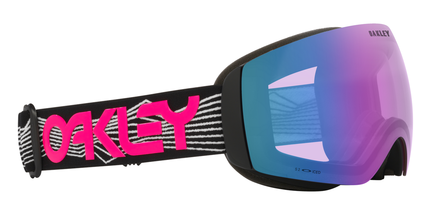 3892:MASCHERA OAKLEY FLIGHT DECK M WIRED