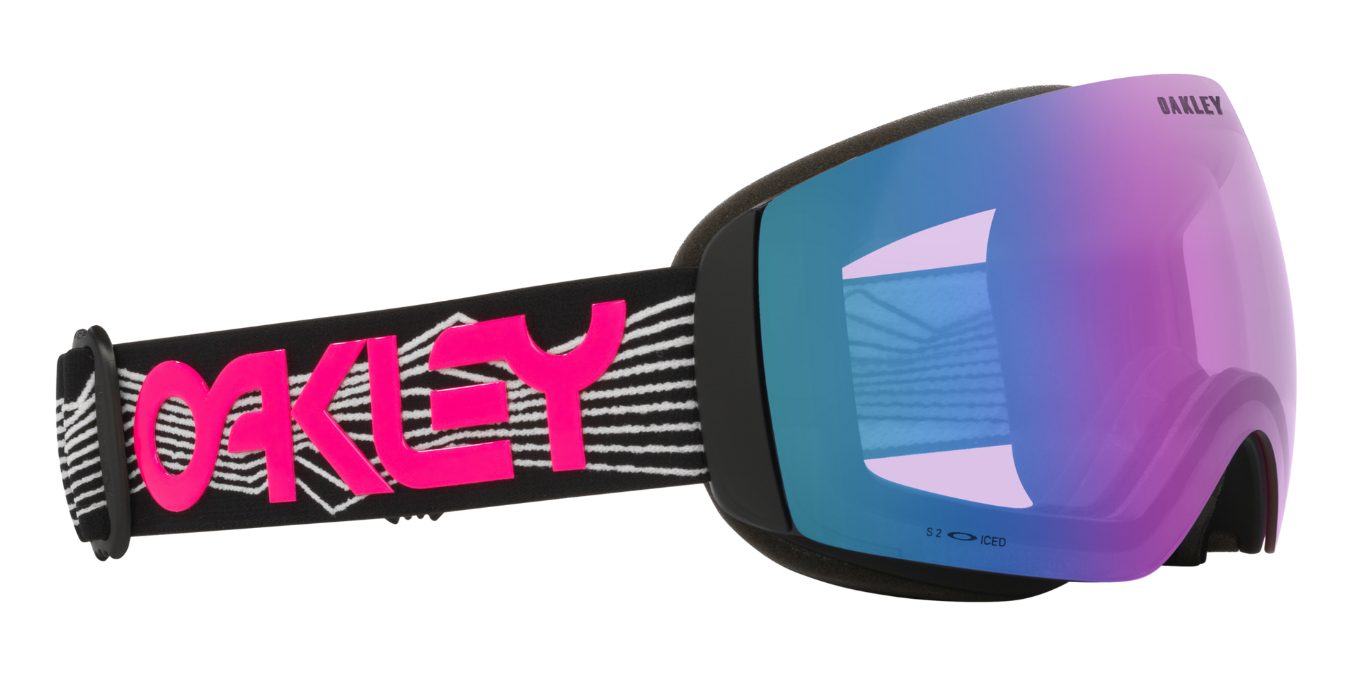 3892:MASCHERA OAKLEY FLIGHT DECK M WIRED