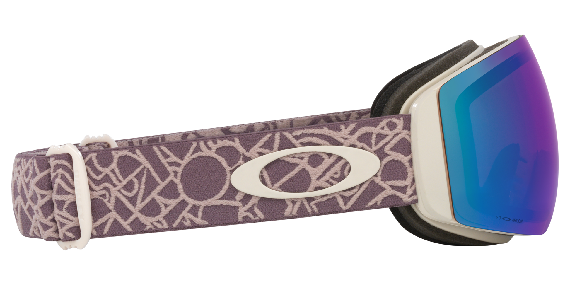 3915:MASCHERA OAKLEY FLIGHT DECK M TOADSTOOL