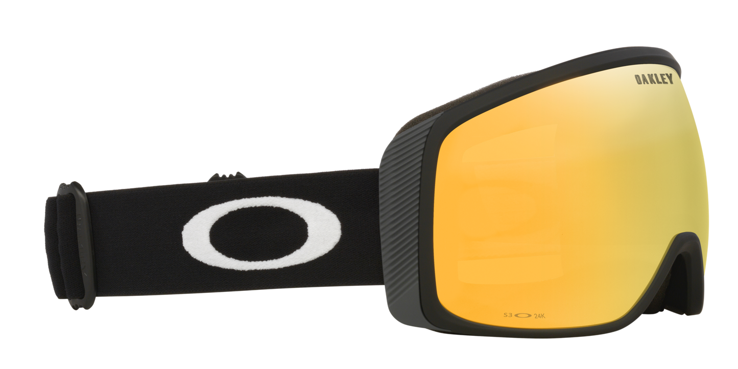 4143:MASCHERA OAKLEY FLIGHT TRACKER M GOLD