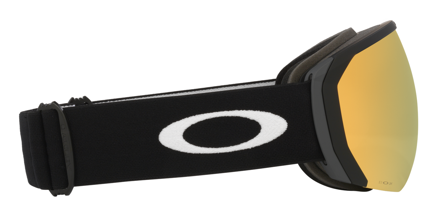 4154:MASCHERA OAKLEY FLIGHT PATH L GOLD
