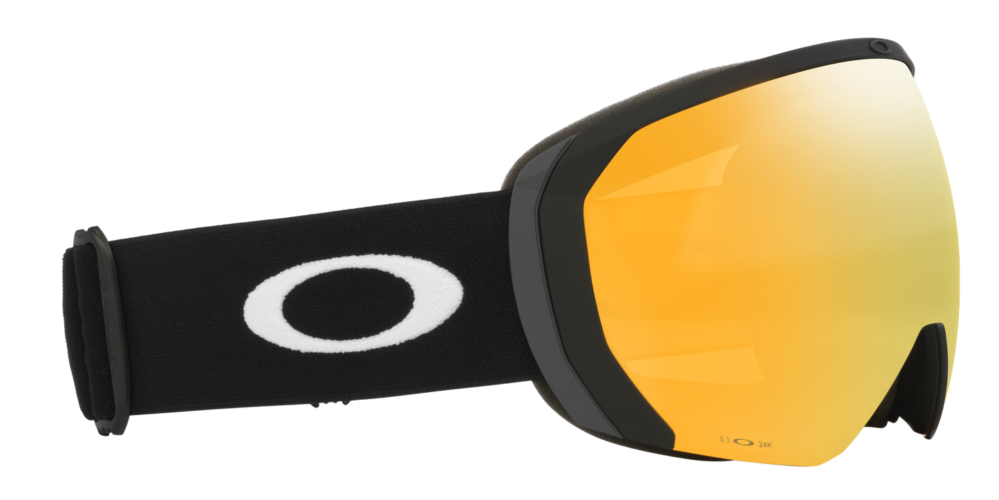 4155:MASCHERA OAKLEY FLIGHT PATH L GOLD