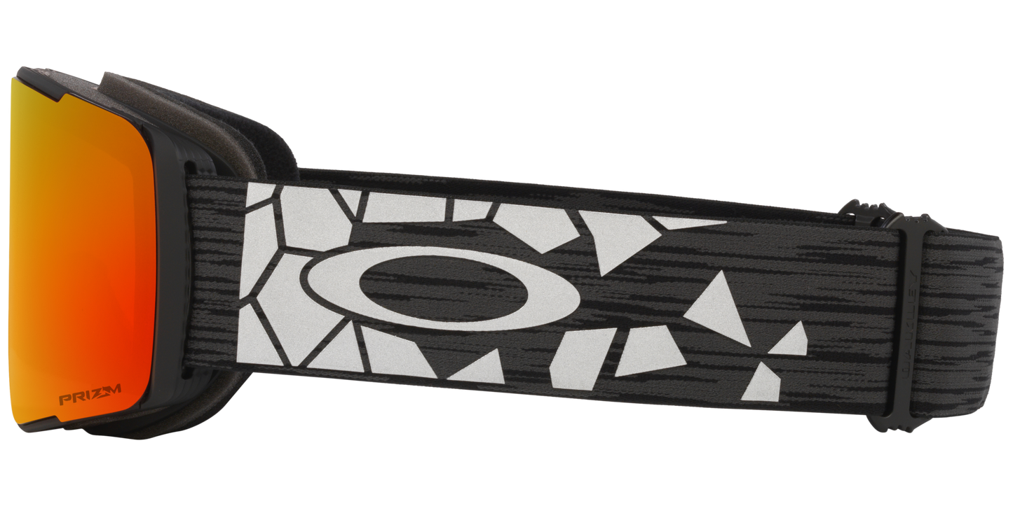 4160:MASCHERA OAKLEY LINE PRO REINFORCE + LENTE