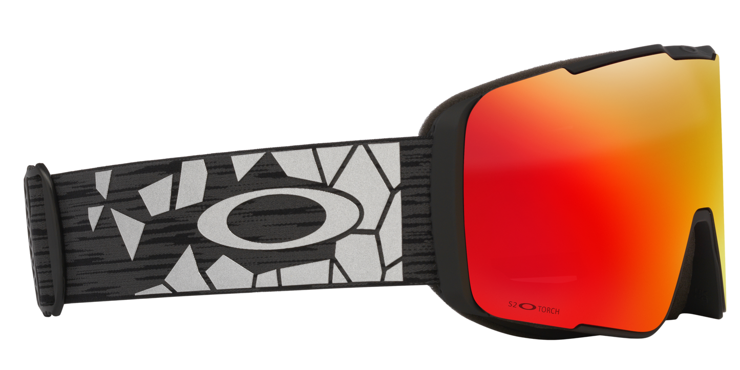4167:MASCHERA OAKLEY LINE PRO REINFORCE + LENTE