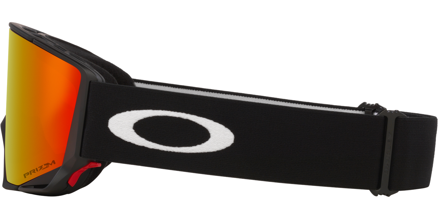 4184:MASCHERA OAKLEY FLOWSCAPE BLACK + LENS