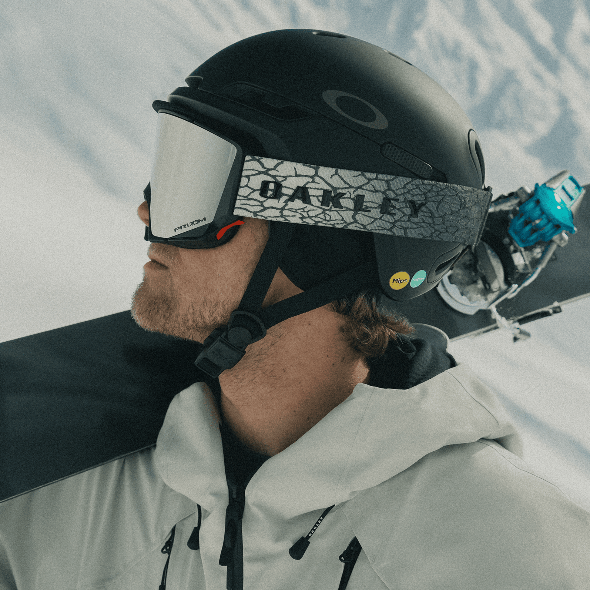 4193:MASCHERA OAKLEY FLOWSCAPE STEVENSON + LENS