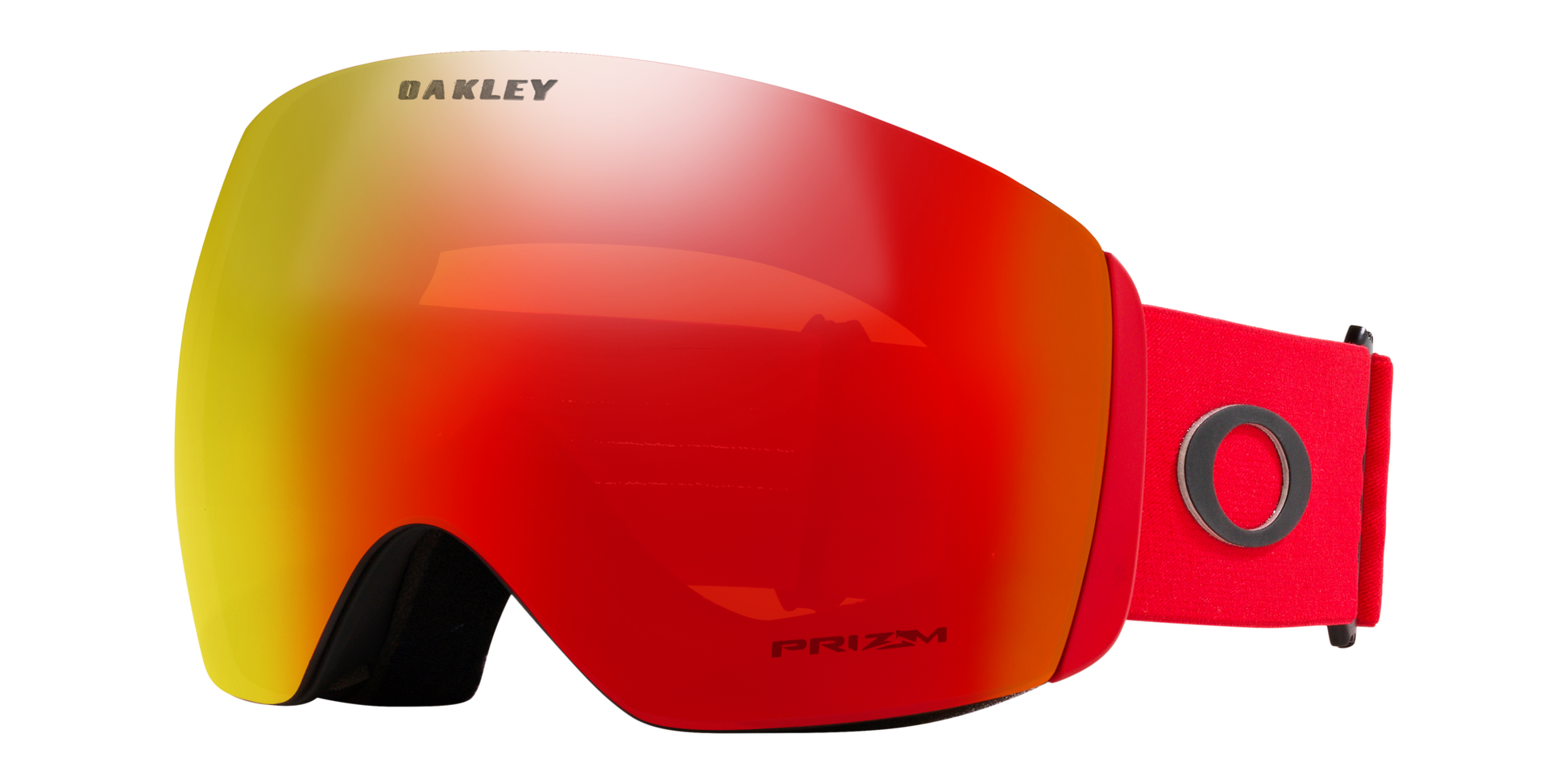 4229:MASCHERA OAKLEY FLIGHT DECK RED