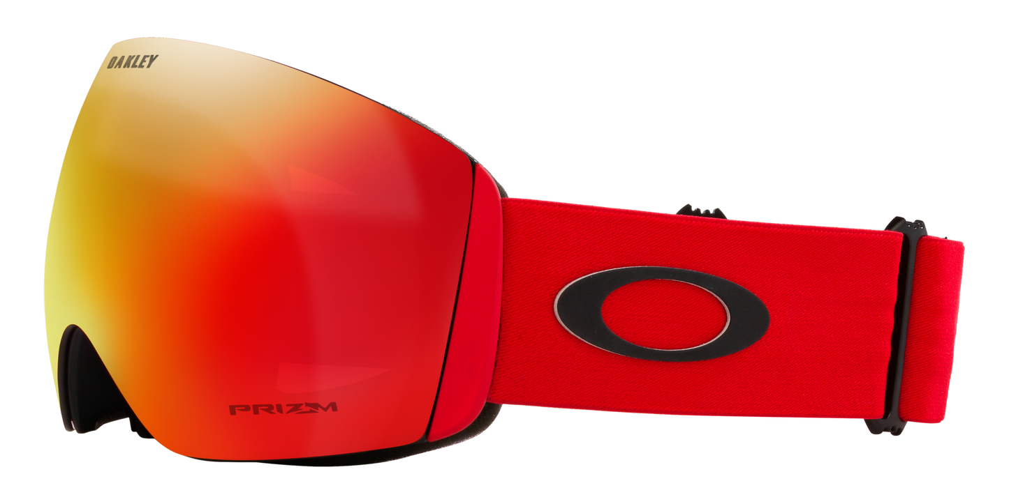 4231:MASCHERA OAKLEY FLIGHT DECK RED