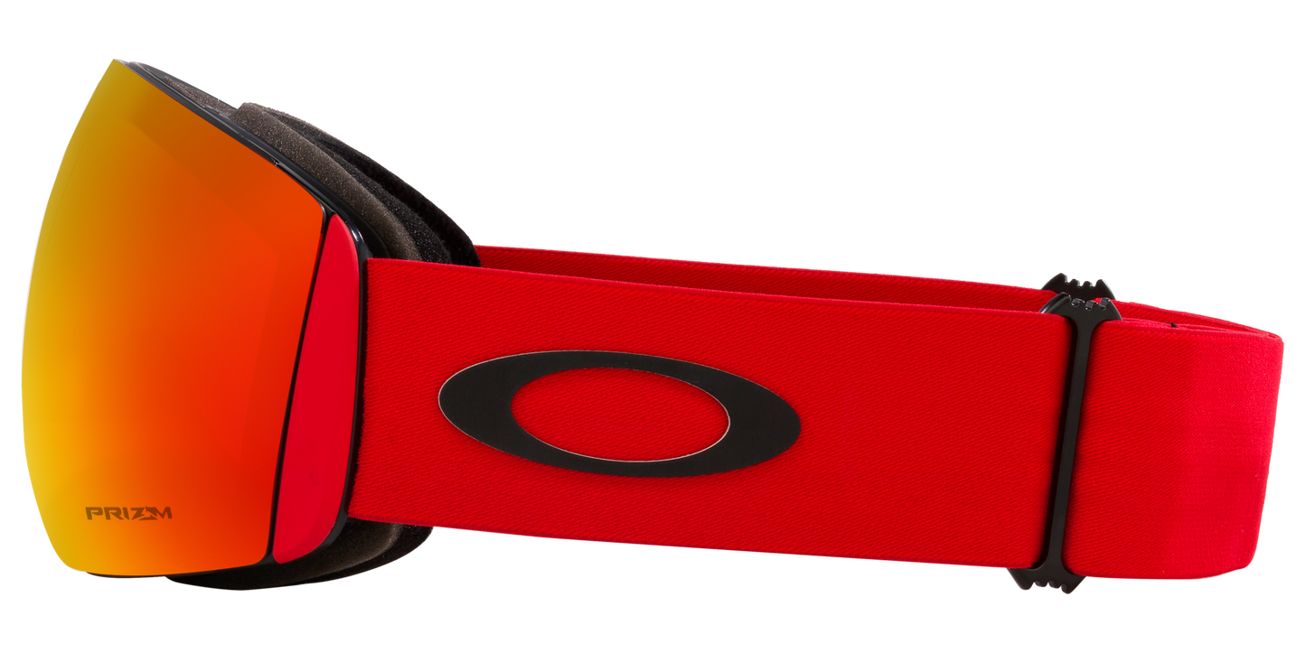 4232:MASCHERA OAKLEY FLIGHT DECK RED