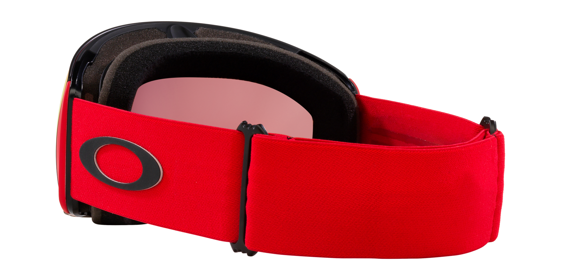 4234:MASCHERA OAKLEY FLIGHT DECK RED