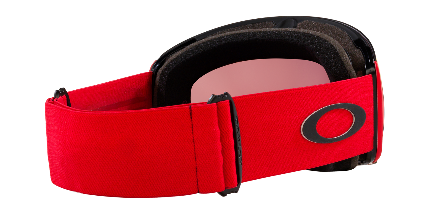 4236:MASCHERA OAKLEY FLIGHT DECK RED