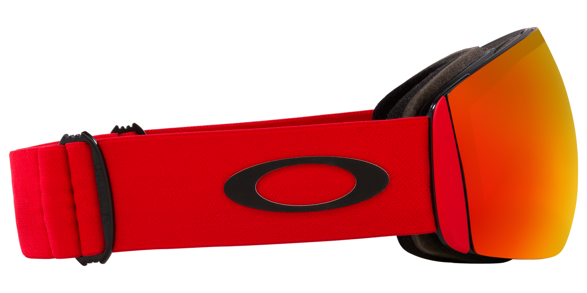 4238:MASCHERA OAKLEY FLIGHT DECK RED