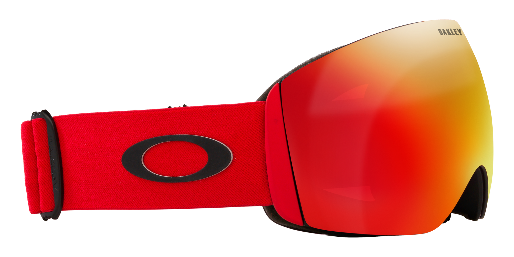 4239:MASCHERA OAKLEY FLIGHT DECK RED