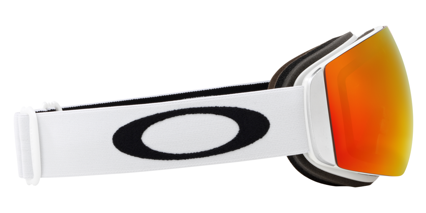 4250:MASCHERA OAKLEY FLIGHT DECK M WHITE