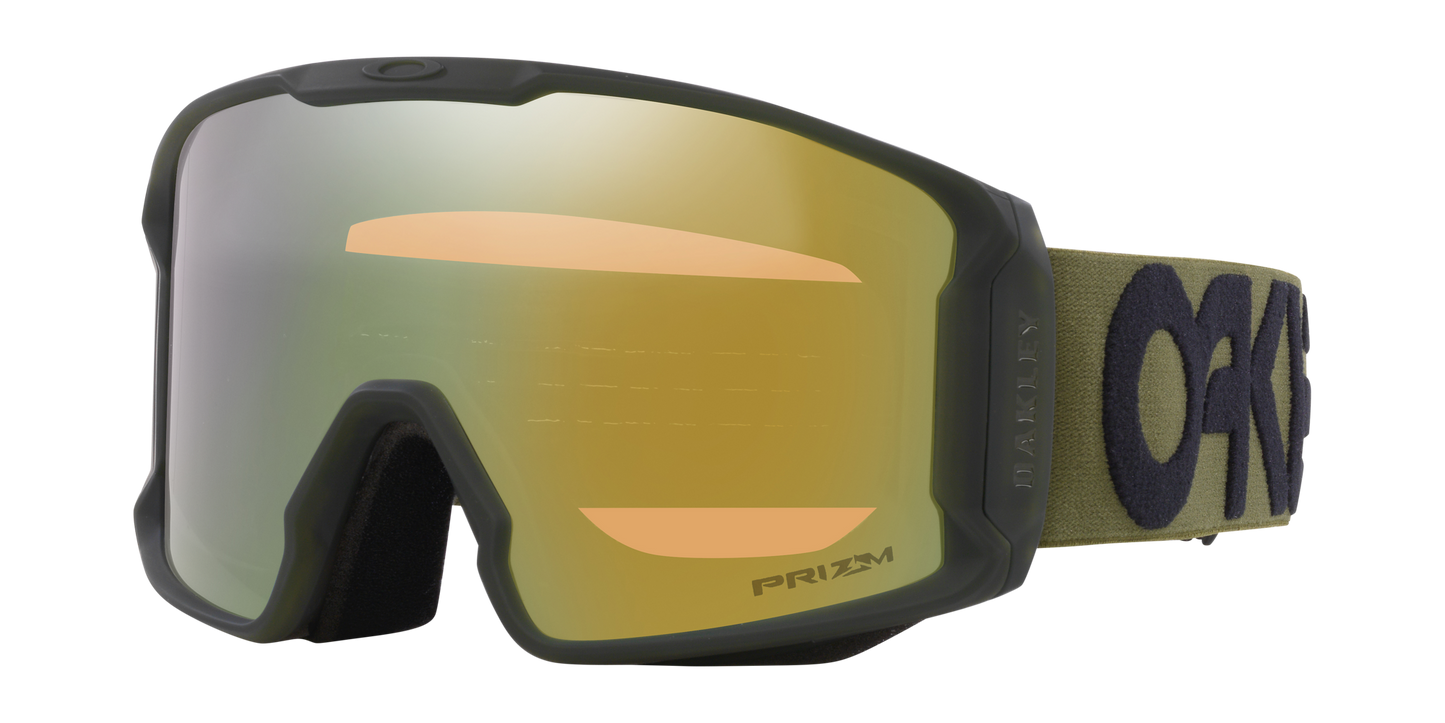 4409:MASCHERA OAKLEY LINE MINER L GREEN BRUSH