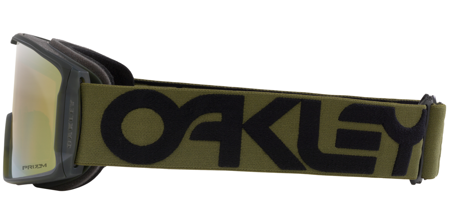 4412:MASCHERA OAKLEY LINE MINER L GREEN BRUSH
