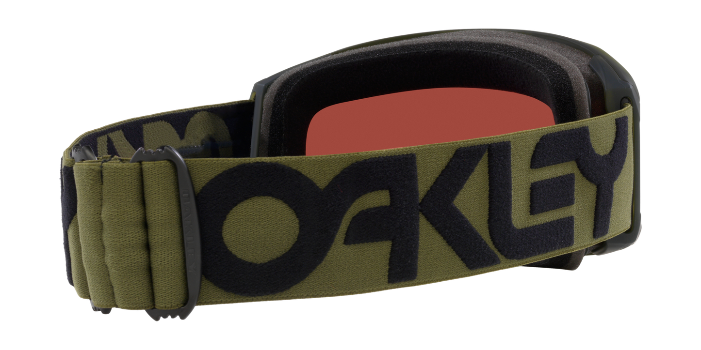 4416:MASCHERA OAKLEY LINE MINER L GREEN BRUSH