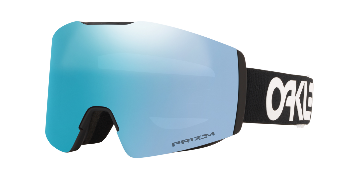 4601:MASCHERA OAKLEY FALL LINE M BLACK LOGO