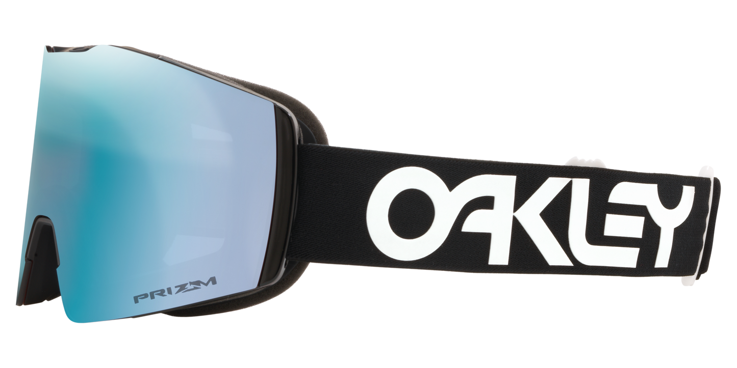 4603:MASCHERA OAKLEY FALL LINE M BLACK LOGO