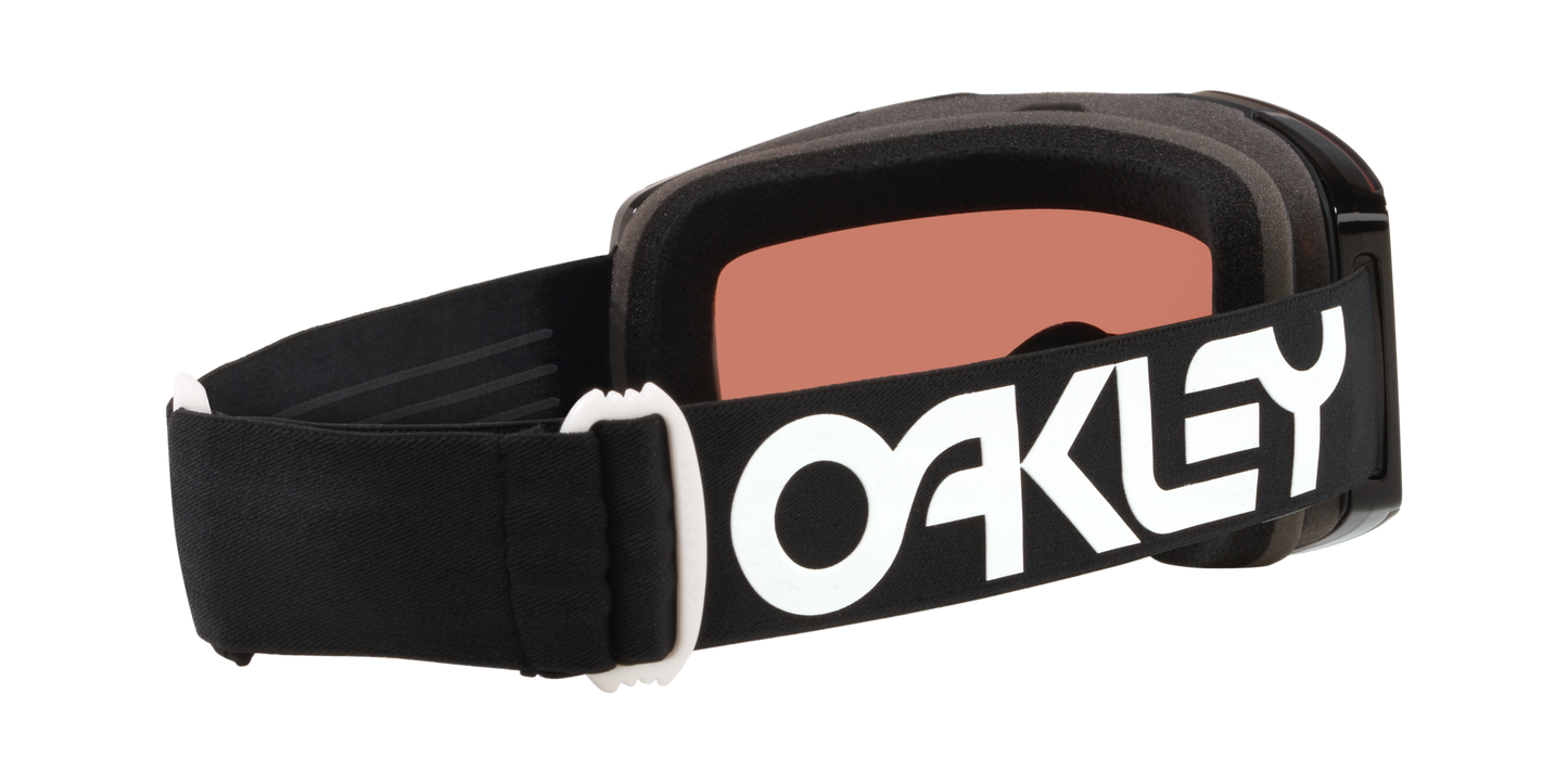 4608:MASCHERA OAKLEY FALL LINE M BLACK LOGO