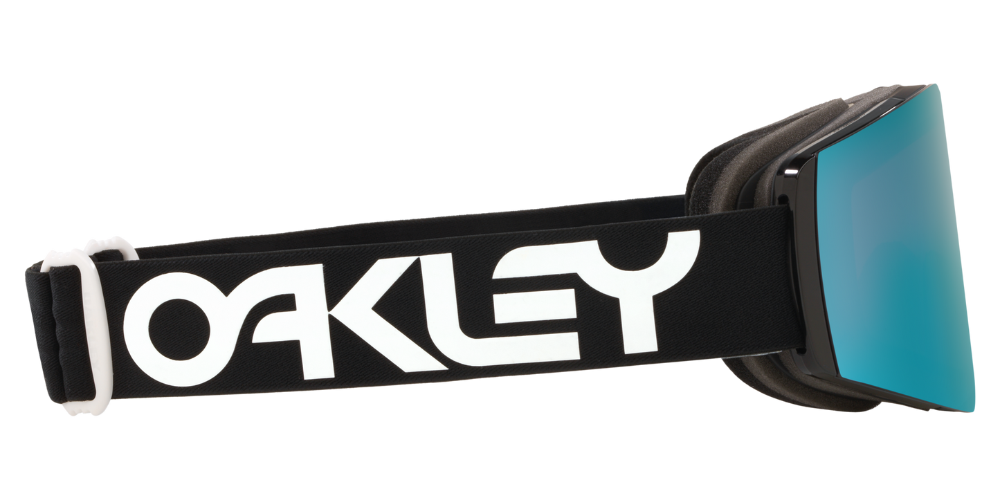 4610:MASCHERA OAKLEY FALL LINE M BLACK LOGO