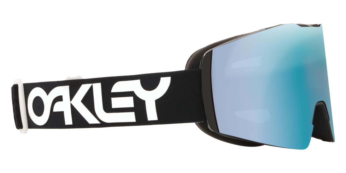 4611:MASCHERA OAKLEY FALL LINE M BLACK LOGO