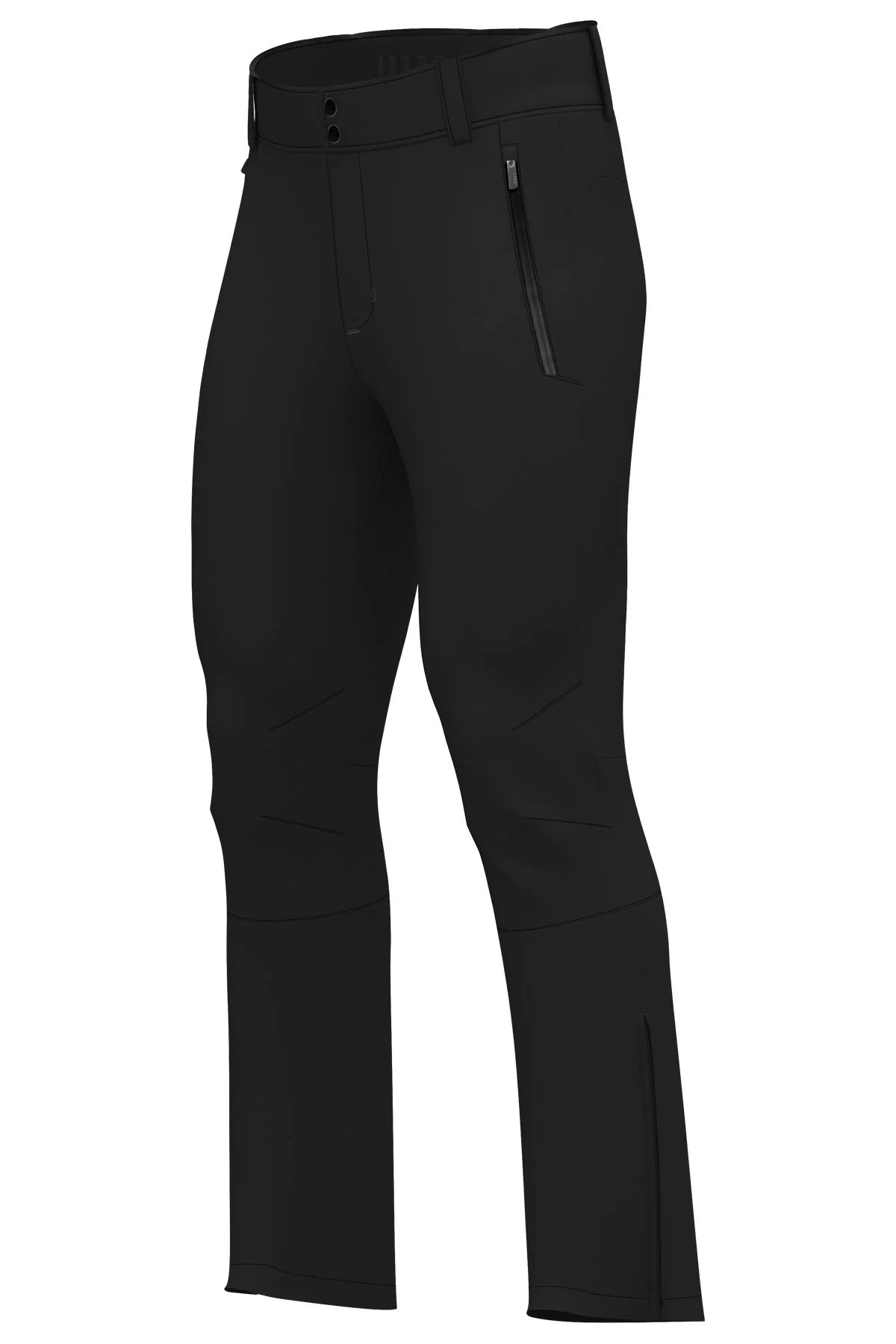 5084:PANTALONI RH+ SOFTSHELL BLACK