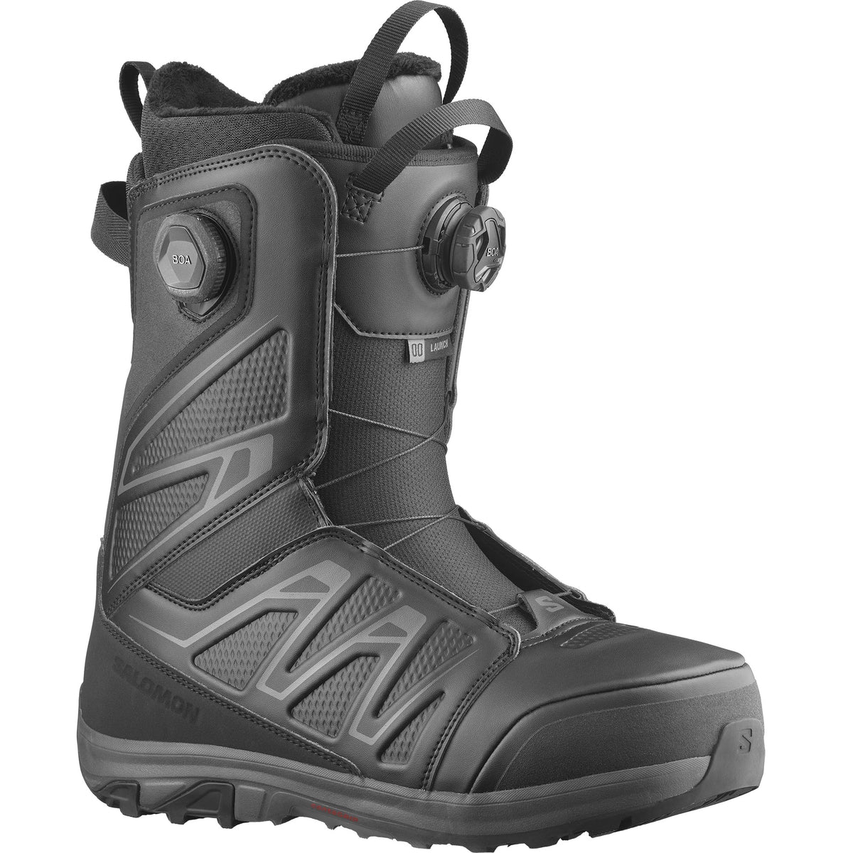 5104:SCARPONI SALOMON LAUNCH BOA SJ BLACK