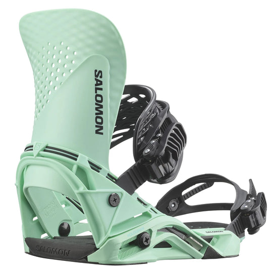 5139:ATTACCHI SNOWBOARD SALOMON HOLOGRAM SPEARMINT