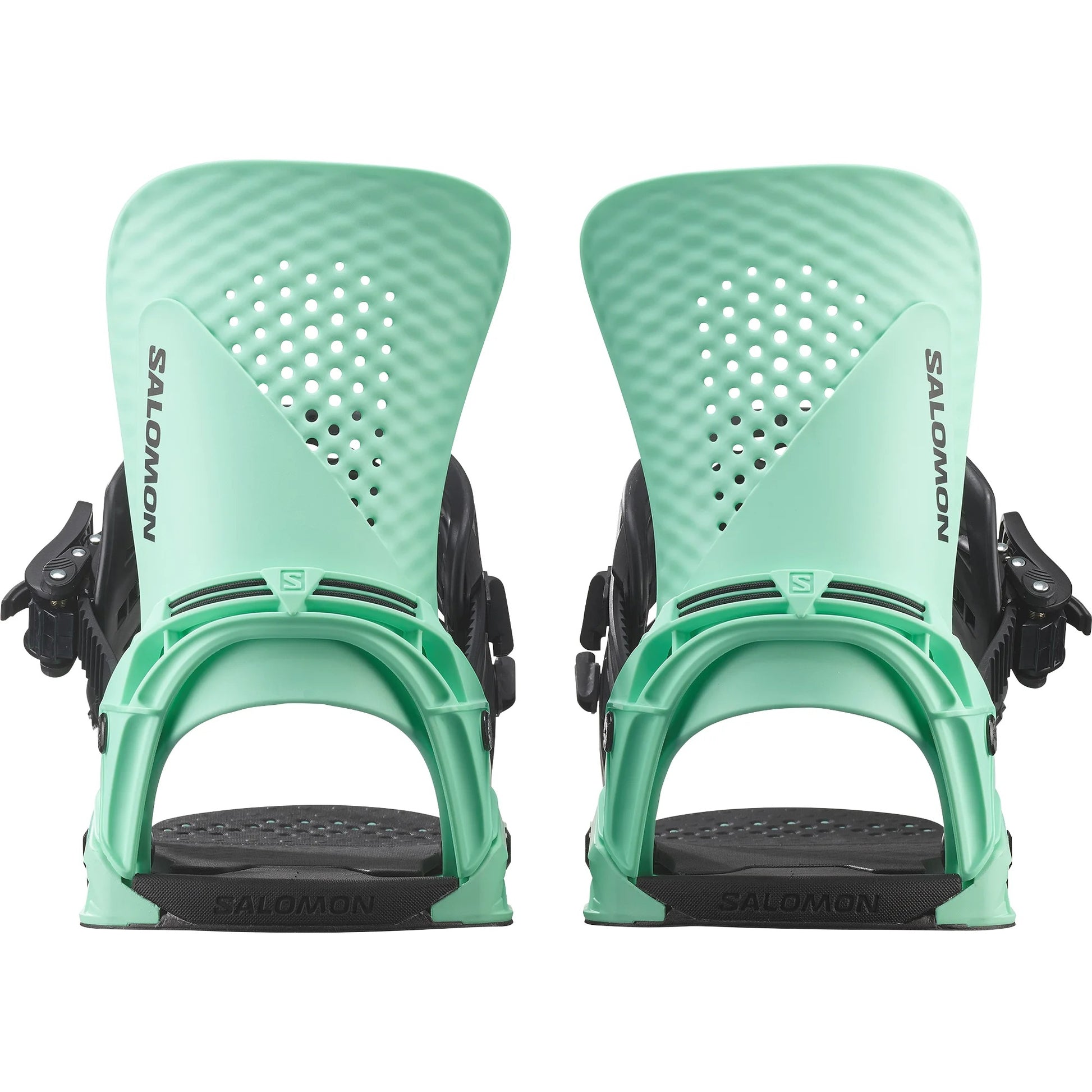 5141:ATTACCHI SNOWBOARD SALOMON HOLOGRAM SPEARMINT