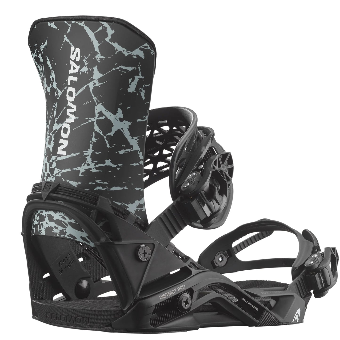 5145:ATTACCHI SNOWBOARD SALOMON DISTRICT PRO TEAM