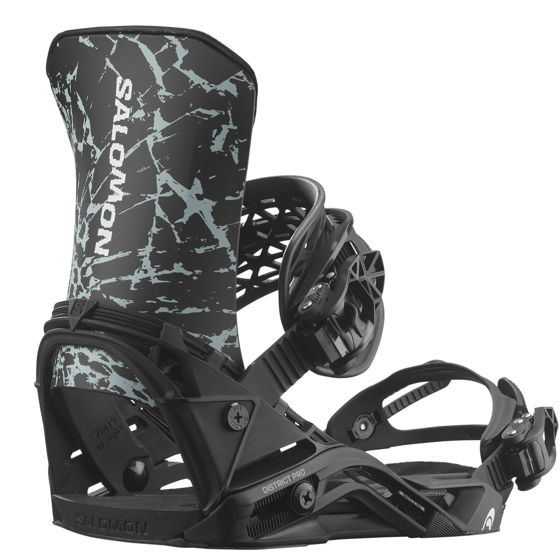 5145:ATTACCHI SNOWBOARD SALOMON DISTRICT PRO TEAM