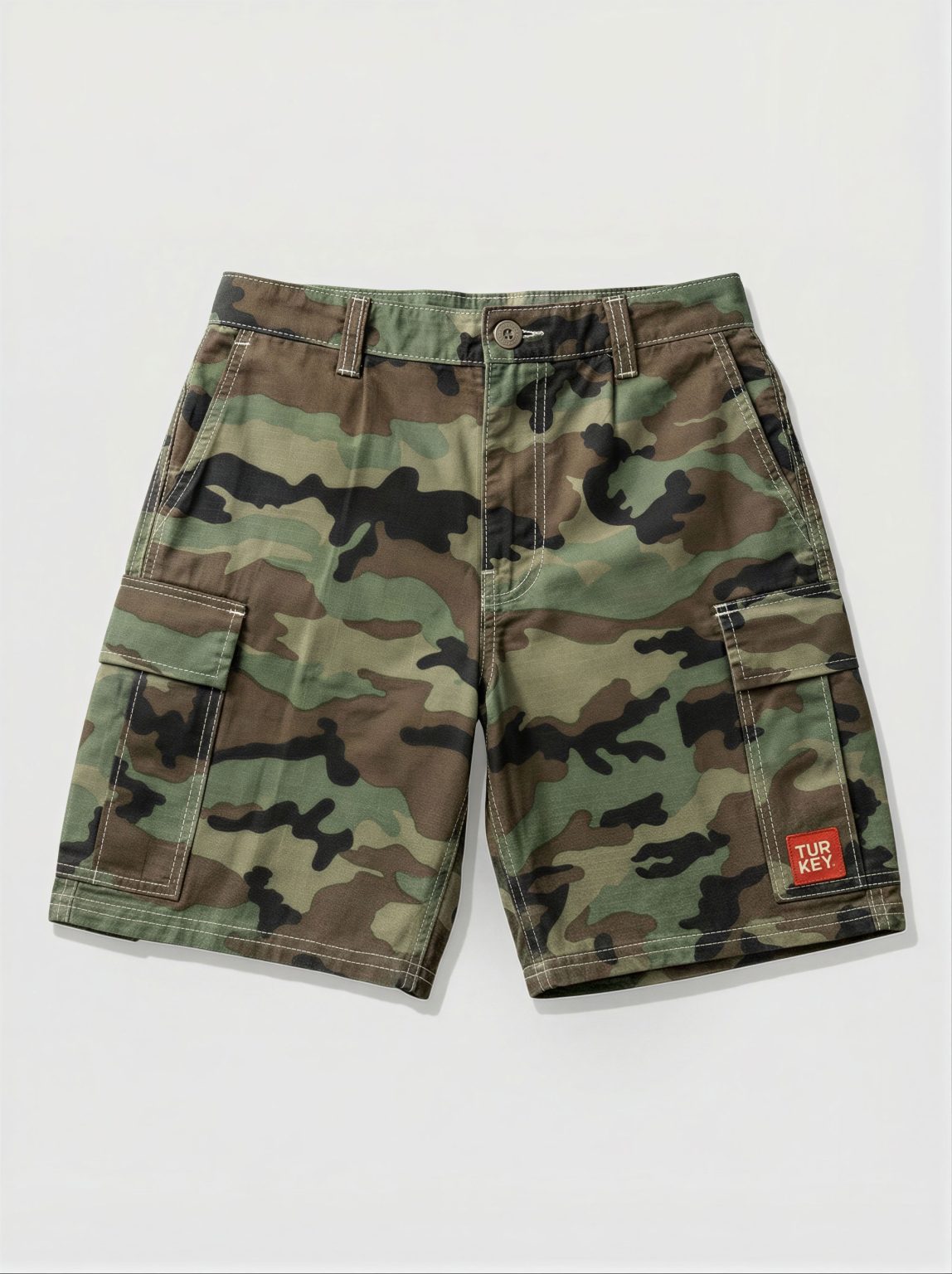 5308:PANTALONI CARGO TURKEY ROD CAMOUFLAGE