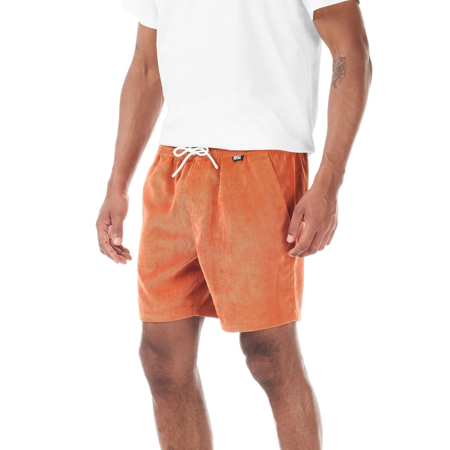 5336:SHORT PICTURE NOLLUR VELLUTO ORANGE