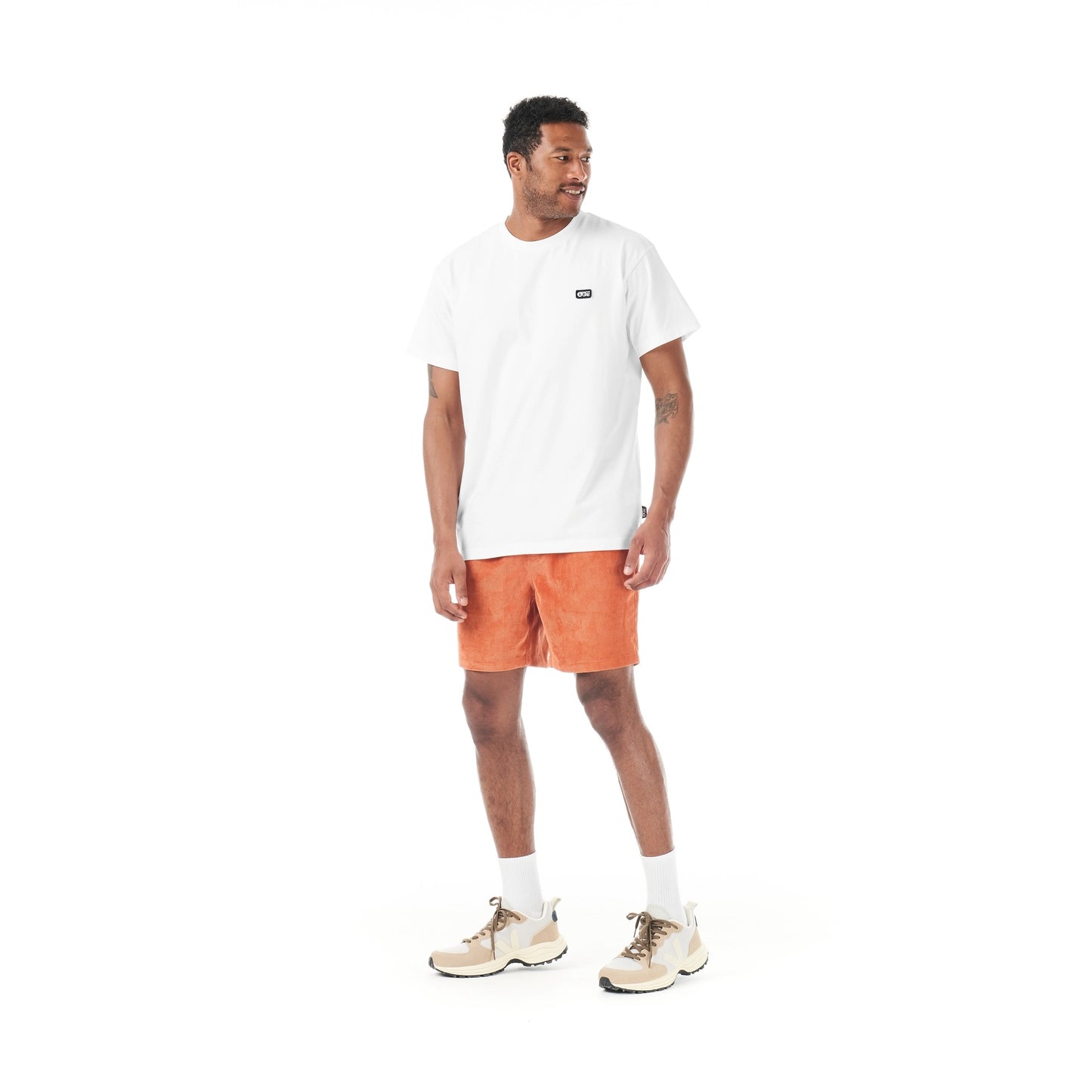 5339:SHORT PICTURE NOLLUR VELLUTO ORANGE