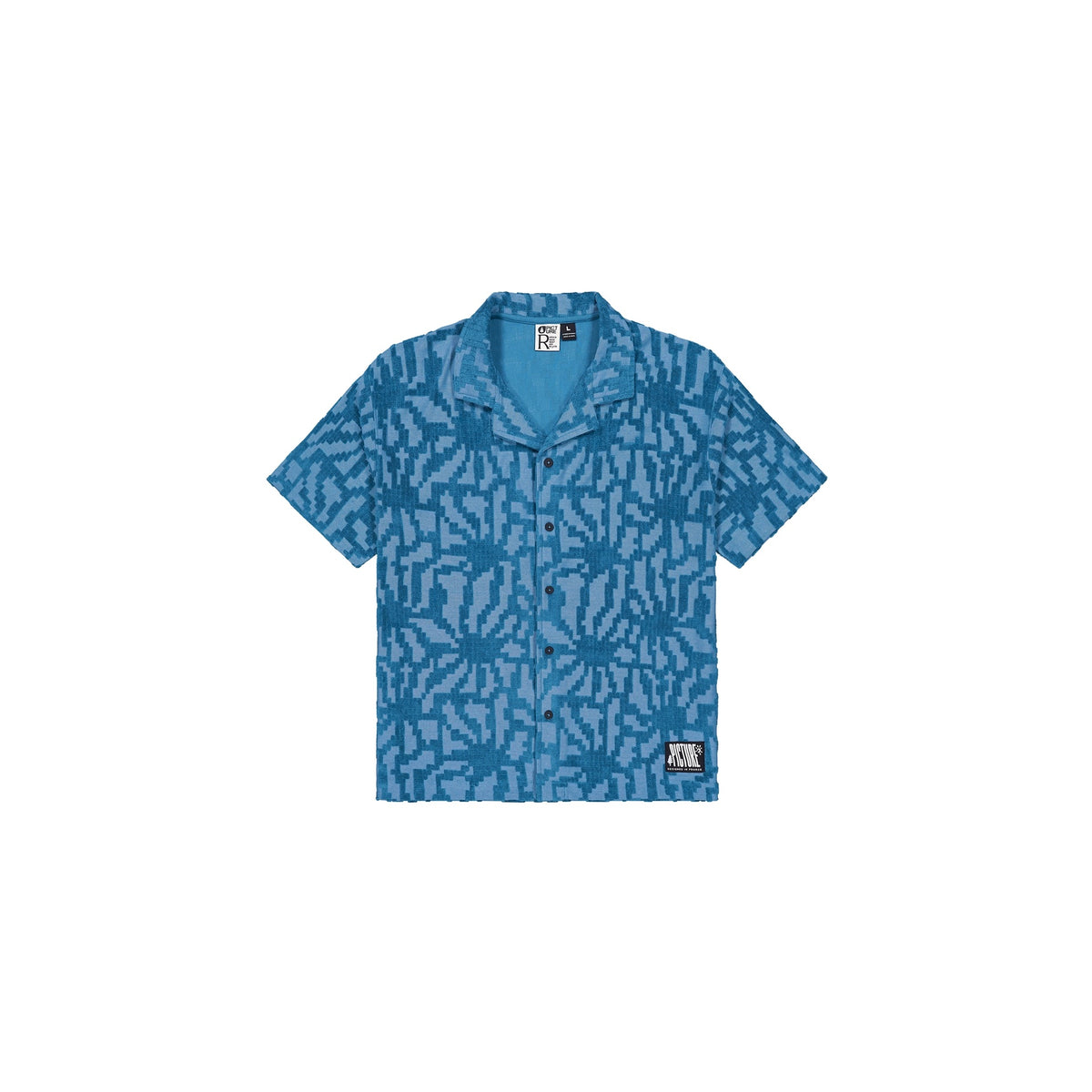 5365:CAMICIA PICTURE SPONGY BLUE 