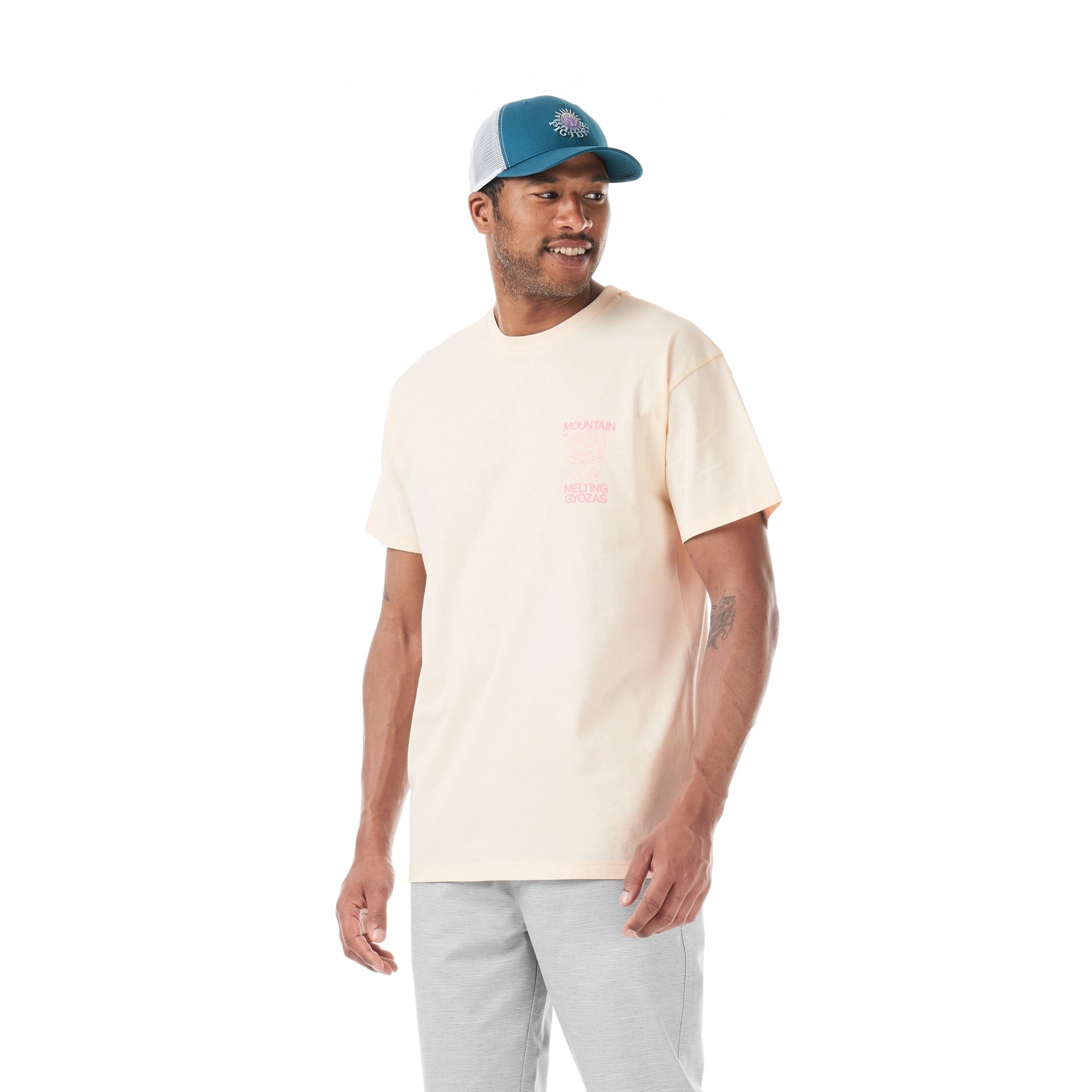 5369:T-SHIRT PICTURE COOKERY PINK